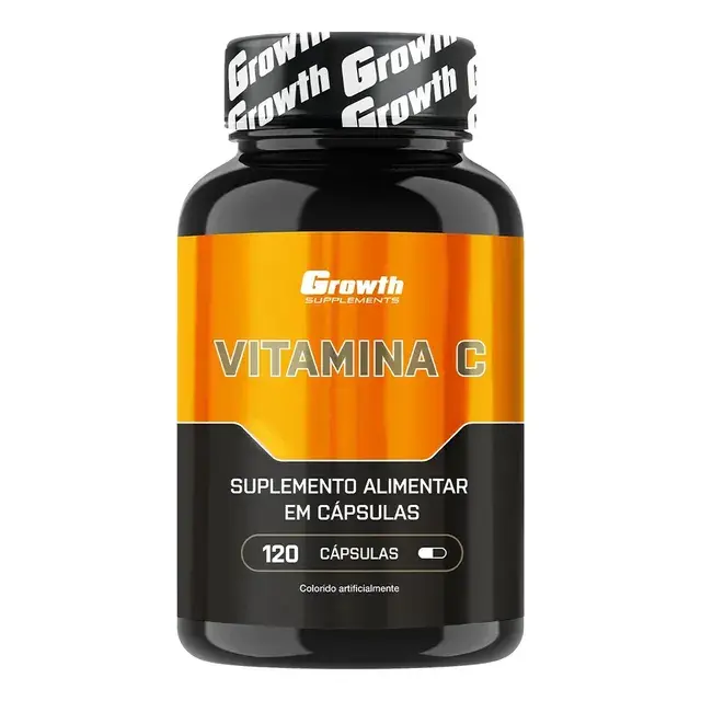 Vitamina C Growth Supplements 120 cápsulas por R$ 29,52 na loja oficial
