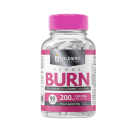 Termogênico Femme Burn 90 g Soldiers Nutrition por R$ 29,90