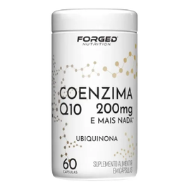 Coenzima Q10 200mg Forged Nutrition 60 cápsulas por R$ 48,93 com cupom