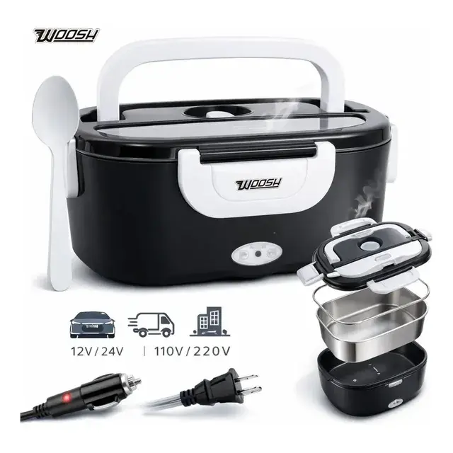 Marmita Elétrica Woosh 1,5 L bivolt e veicular 12/24 V por R$ 48,40 no Pix