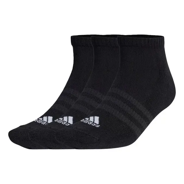 Kit 3 pares de meias Adidas amortecidas cano baixo por R$ 35,14